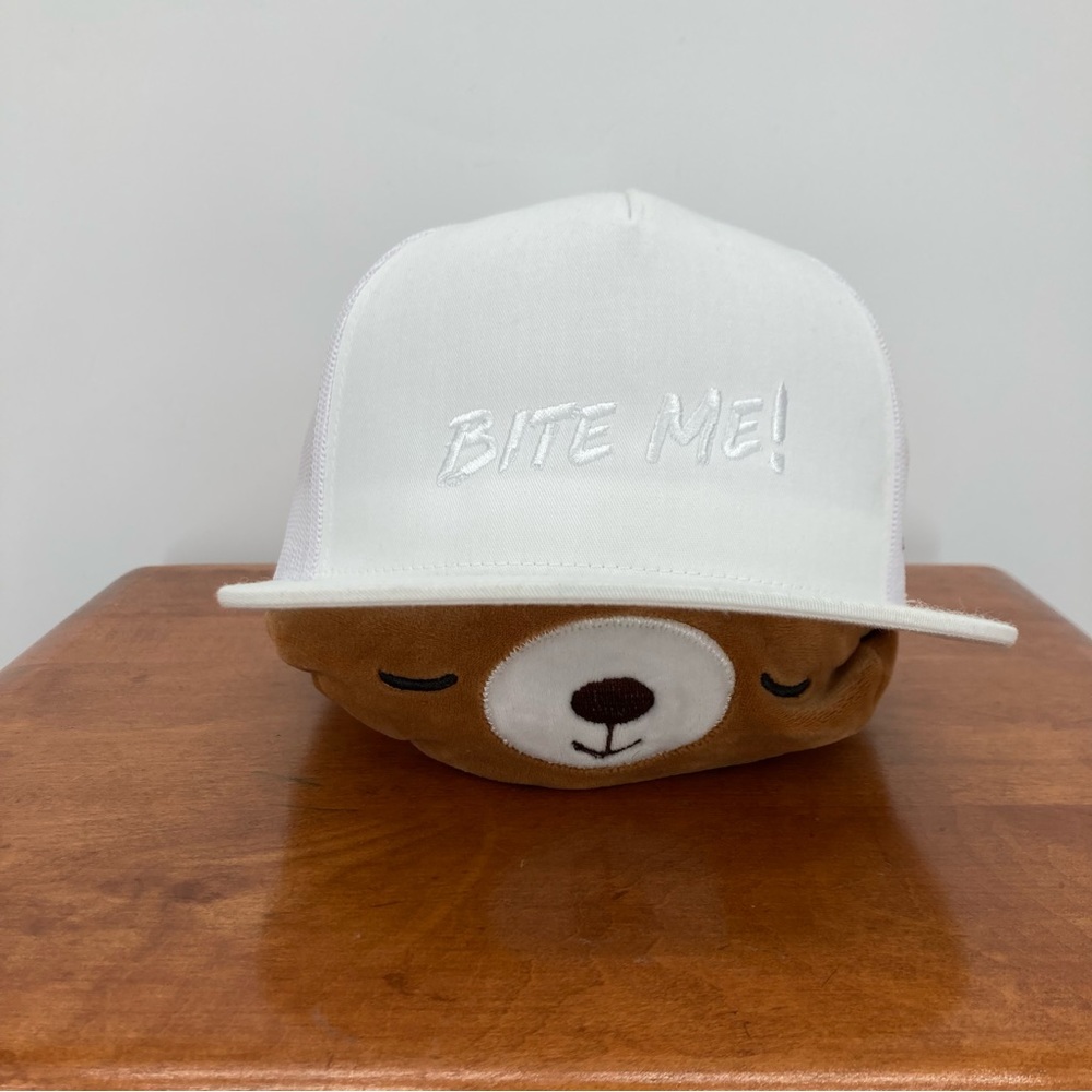 ❤️‍🔥 (5/20) BITE ME! White The Classics Yupoong Adult Classic Trucker Sn…